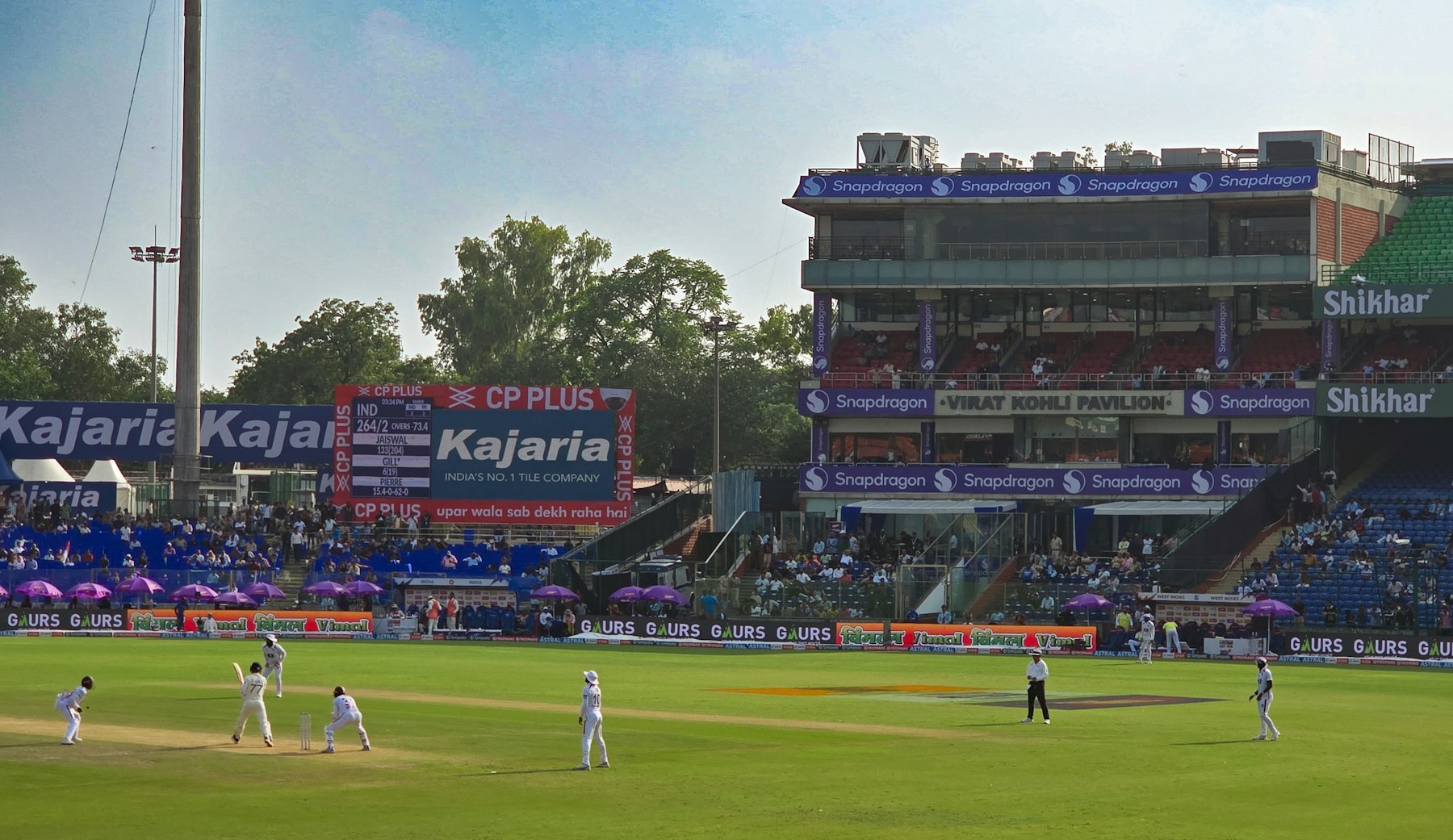 Night cricket stadium